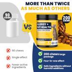 Allergy Relief Probiotic Chews for Dogs