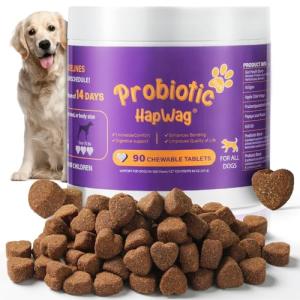 Pork Flavor Probiotics for Dogs - 90 Soft Chews
