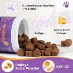 Pork Flavor Probiotics for Dogs - 90 Soft Chews