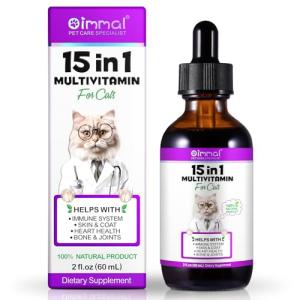 15-in-1 Cat Multivitamin Drops for Health