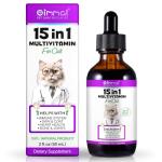 15-in-1 Cat Multivitamin Drops for Health
