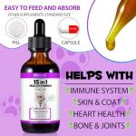 15-in-1 Cat Multivitamin Drops for Health