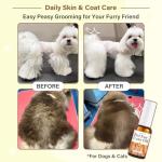 Pet Fur Care Oil for Shiny, Smooth Coats