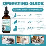 Natural Cat Care Drops for Itch Relief & Shine