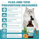 Natural Cat Care Drops for Itch Relief & Shine
