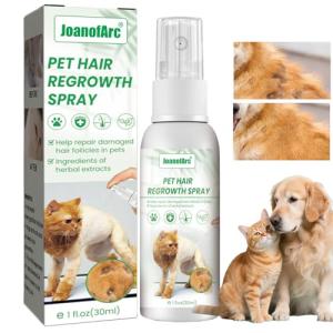 Pet Fur Care and Regrowth Spray for Dogs and Cats