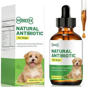 Natural Dog Antibiotic Drops - Gentle Herbal Formula