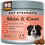 Omega Skin & Coat Chews for Dogs - 90 Ct