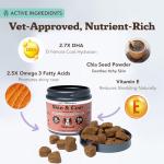 Omega Skin & Coat Chews for Dogs - 90 Ct