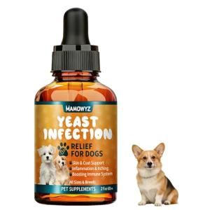 MAMOWYZ Dog Herbal Supplement for Yeast Relief
