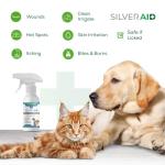 SilverAid Colloidal Silver Spray for Pets