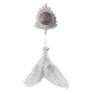 Catnip Chew Toy with Suction Cup and Feather