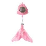Catnip Suction Cup Toy with Chew Feather