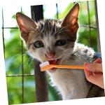 8pcs Dual-Head Dog Toothbrush Set for All Breeds