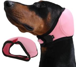 Dog Ear Muffs and Swim Cap for Noise Relief