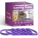 6-Pack Cat Calming Collars with Soothing Pheromones