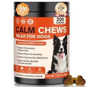 Calming Chews for Dogs - Stress Relief Treats