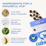 Natural Calming Chews for Dogs - Stress Relief