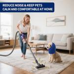 Dog Ear Muffs and Calming Hoodie for Pets