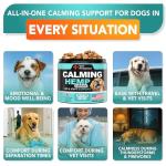 Calming Chews for Dogs - Hemp & Melatonin
