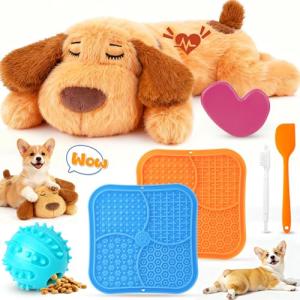 Heartbeat Puppy Calming Kit for Dogs - 4 Pcs