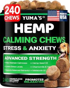 Hemp Calming Chews for Happy, Relaxed Dogs