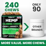 Hemp Calming Chews for Happy, Relaxed Dogs