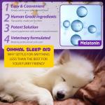 Calming Dog Melatonin Liquid for Anxiety Relief