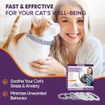 Pheromone Calming Collars for Cats - 6 Pack