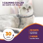 Pheromone Calming Collars for Cats - 6 Pack