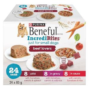 Beneful Incredibites Wet Dog Food, Beef Variety Pack