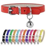 Teacup Dog Collar - Red, 3/8 inch Width