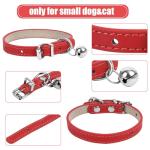 Teacup Dog Collar - Red, 3/8 inch Width