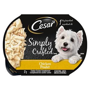 CESAR Wet Dog Food, Chicken Flavor, 10 Pack