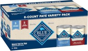 Blue Buffalo Chicken & Beef Dog Wet Food Pack
