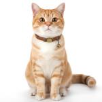 DOPENSPI Adjustable Leather Cat Collars with Bells