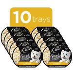 CESAR Wet Dog Food, Chicken Flavor, 10 Pack