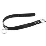 Stylish Faux Leather Dog Collar and Leash Set