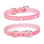 Pimaodog Bling Rhinestone Collar for Small Pets