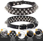Chew Proof Spiked Dog Collar for Small Pets