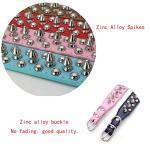 Chew Proof Spiked Dog Collar for Small Pets