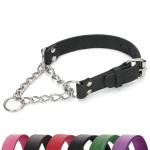 Martingale Dog Training Collar - Adjustable Leather Design