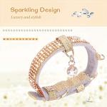 Bling Rhinestone Cat and Dog Collar, Gold