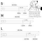 Azinoo White Soft Leather Adjustable Dog Collar