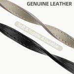 PUPTECK Adjustable Soft Leather Cat Collars - 2 Pack