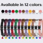 Adjustable Breakaway Cat Collar with Bell - Red