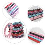 Spiked Faux Leather Collars for Small Dogs