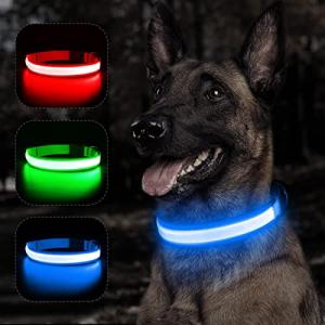 LED Dog Collar - Waterproof & Reflective Glow Collar