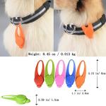 LED Light Up Dog Collar Light 5-Pack