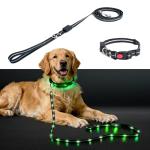 LED Waterproof Dog Leash and Collar Set